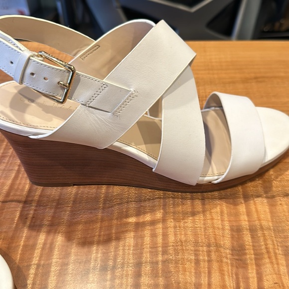 White 3” Heel Women’s Dress Sandals - Picture 5 of 6